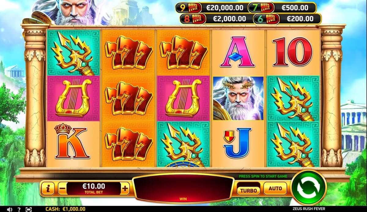 Zeus Rush Fever Zeus Rush Fever